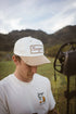 Seager Uncle Bill Hemp Snapback CREAM/NAVY
