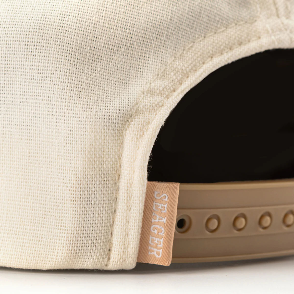 Seager Uncle Bill Hemp Snapback CREAM/NAVY