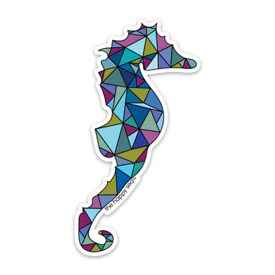 The Happy Sea 4“ Seahorse Sticker