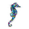 The Happy Sea 4“ Seahorse Sticker