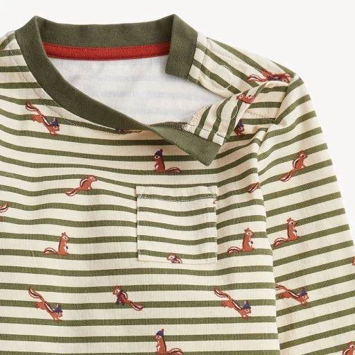 Magnetic Me Boy's LS Top + Jogger Set SQUIRREL