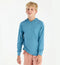 Free Fly Youth Bamboo Shade Hoody BLUESTONE