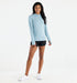 Free Fly W Bamboo Shade Hoody II OCEAN MIST