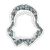 The Happy Sea 4" Shark Jaw Sticker
