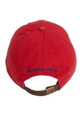 Vineyard Vines Classic Baseball Hat LIGHTHOUSE RED
