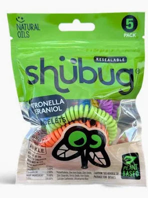 Shubug Kids Coiled Bracelets Insect Repellent