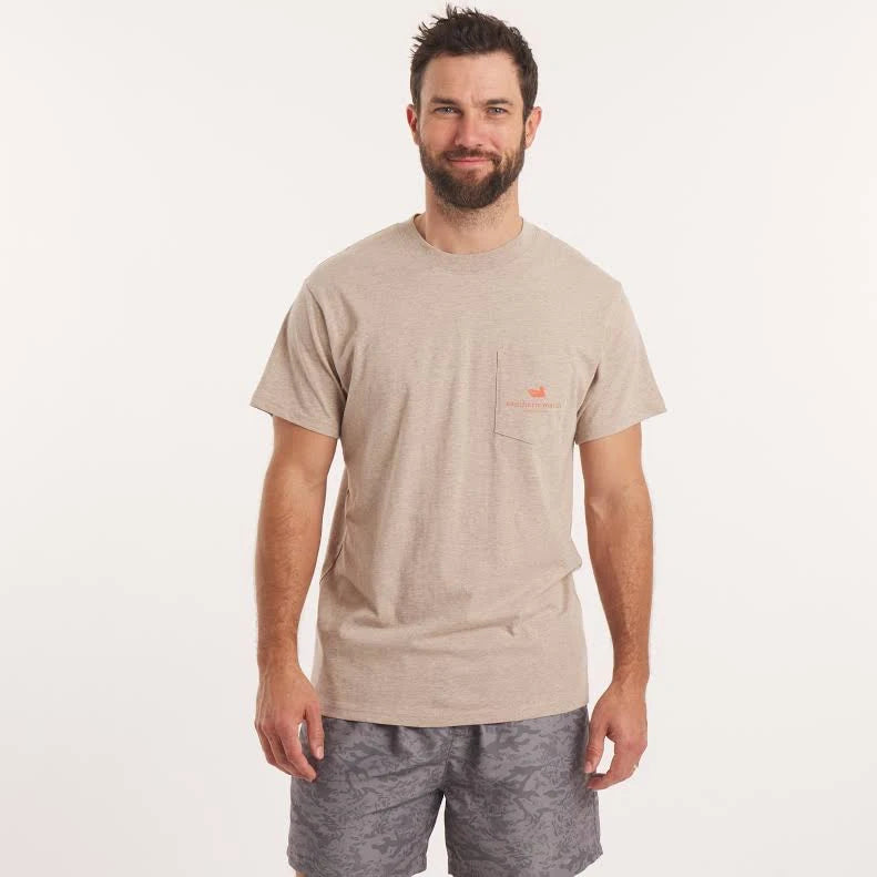 Southern Marsh M SS Loaded Up Pup Tee BURNT TAUPE