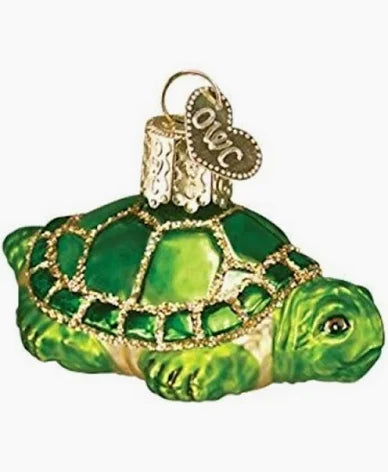 Old World Christmas Ornament SMALL TURTLE