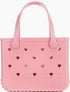 Bogg Bag Bitty Bag Heart Shimmer BUBBLEGUM PINK