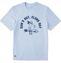 Life is Good M Crusher SS Crusher Sun's Out Clubs Out Jake GLACIER BLUE