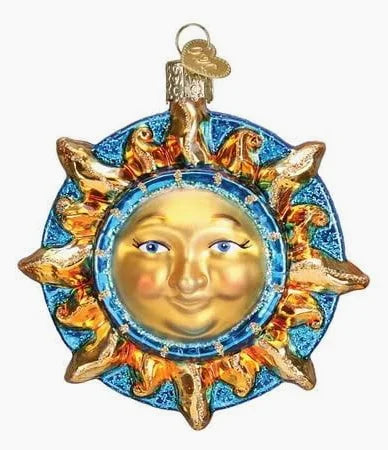 Old World Christmas Ornament FANCIFUL SUN