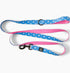 Life Is Good 6' Printed Pet Leash Daisy ATHLETIC BLUE