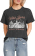 Flag & Anthem W SS Wild Spirit Tee CHARCOAL