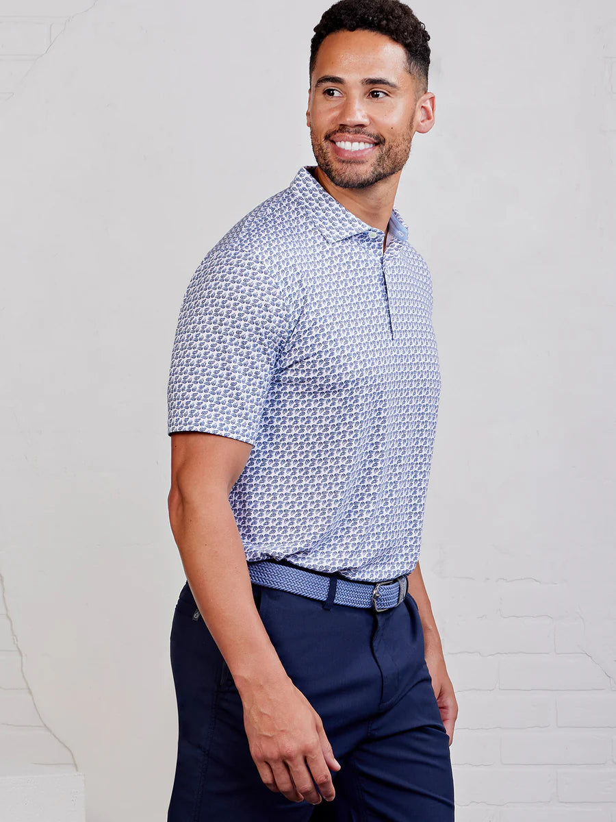 Tasc M Cloud Polo SHUCK IT NAVY