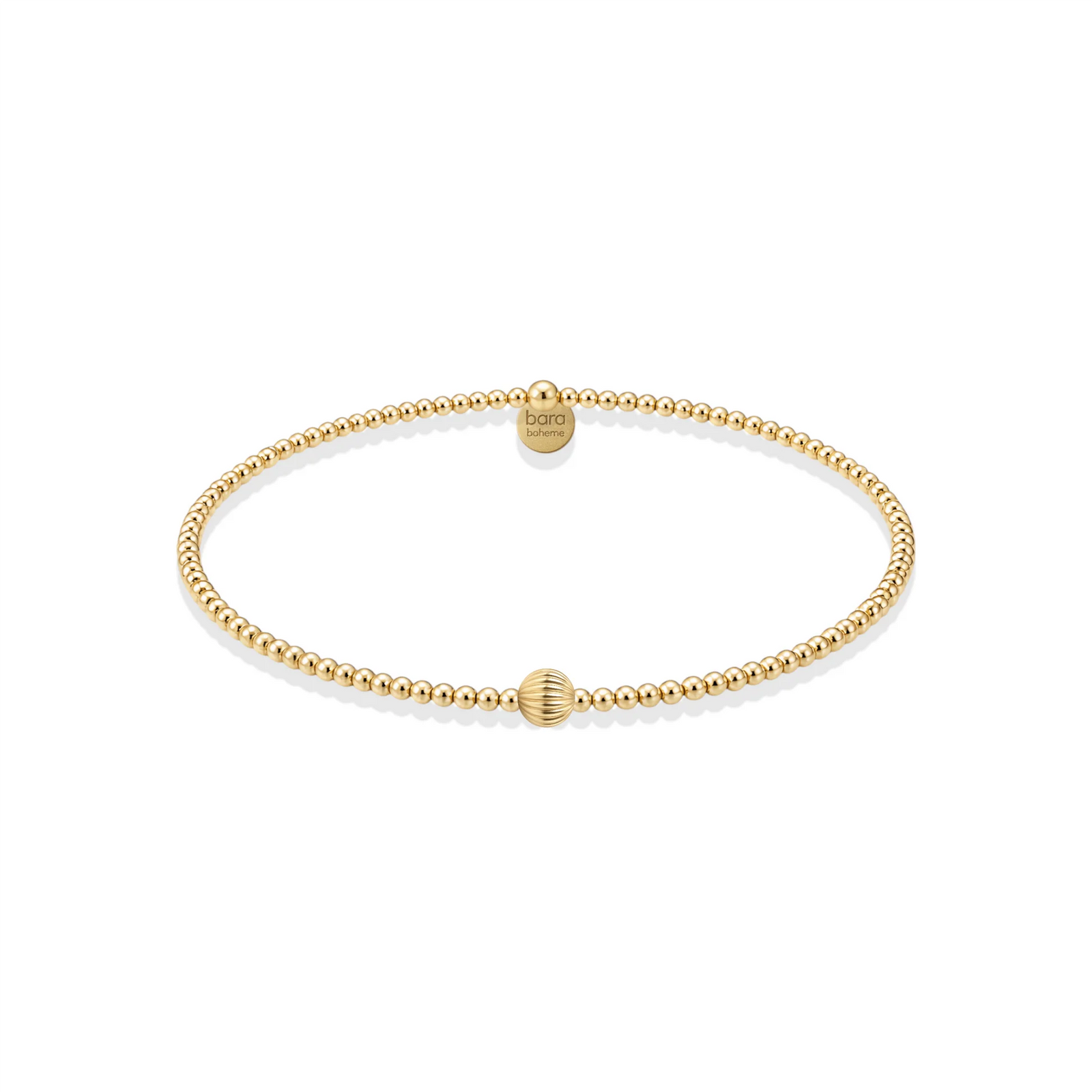 Bara Boheme Signature Ally Beaded Gold Filled Bracelet
