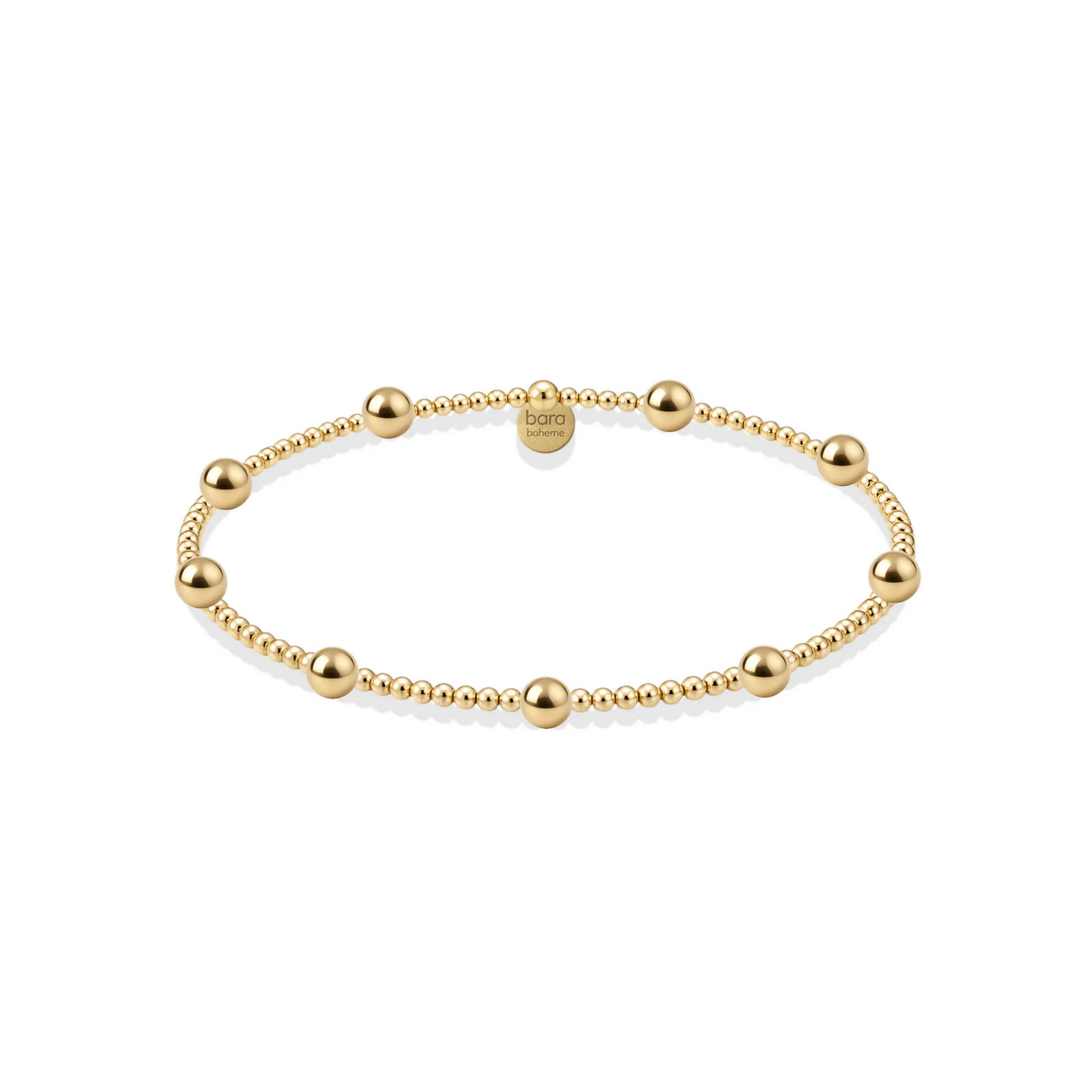 Bara Boheme Signature Elea Beaded Gold Filled Bracelet