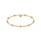 Bara Boheme Signature Elea Beaded Gold Filled Bracelet