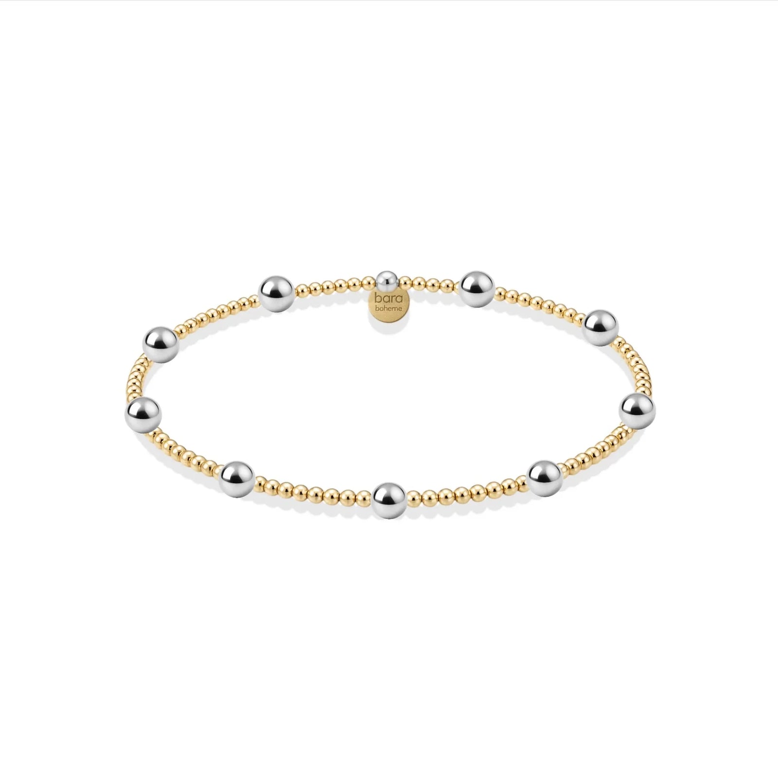 Bara Boheme Signature Elea 2Tone Beaded Gold Filled Bracelet