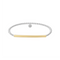 Bara Boheme Signature Jamie 2Tone Bead Sterling Silver Bracelet