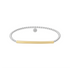 Bara Boheme Signature Jamie 2Tone Bead Sterling Silver Bracelet