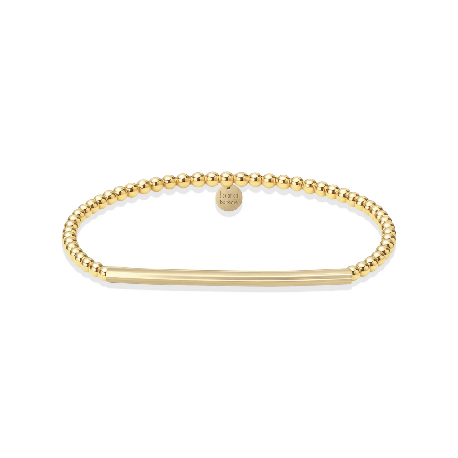 Bara Boheme Signature Jamie Beaded Gold Filled Bracelet