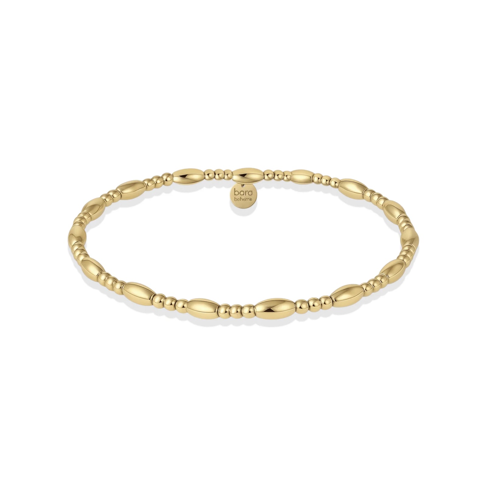 Bara Boheme Signature Myli Beaded Gold Filled Bracelet