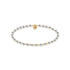 Bara Boheme Signature Nicole 2Tone Beaded Gold Filled Bracelet