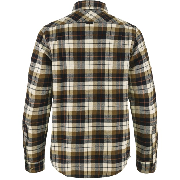 Fjallraven M Singi Heavy Flannel Shirt CHALK WHITE/DARK NAVY