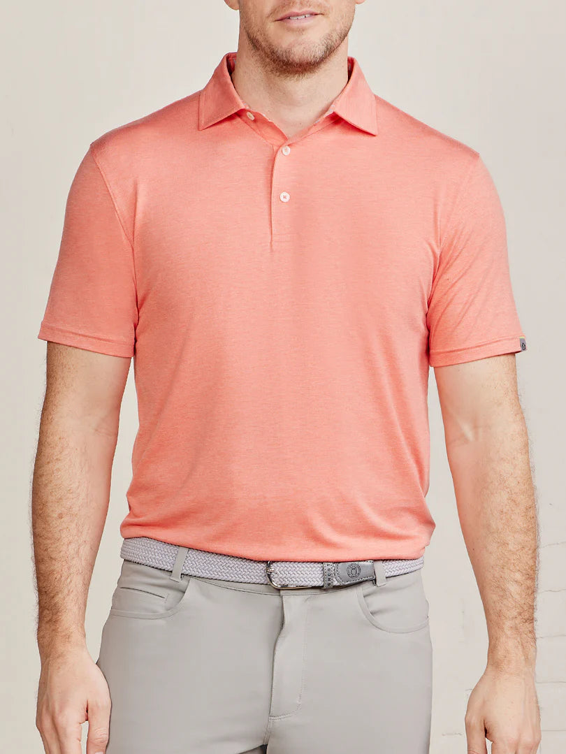 Tasc M Cloud Polo HIBISCUS HEATHER