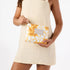 ALOHA Collection Funky Plumeria Small Pouch HONEY