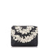 ALOHA Collection Plumeria Lei Small Pouch SANDSTONE ON BLACK