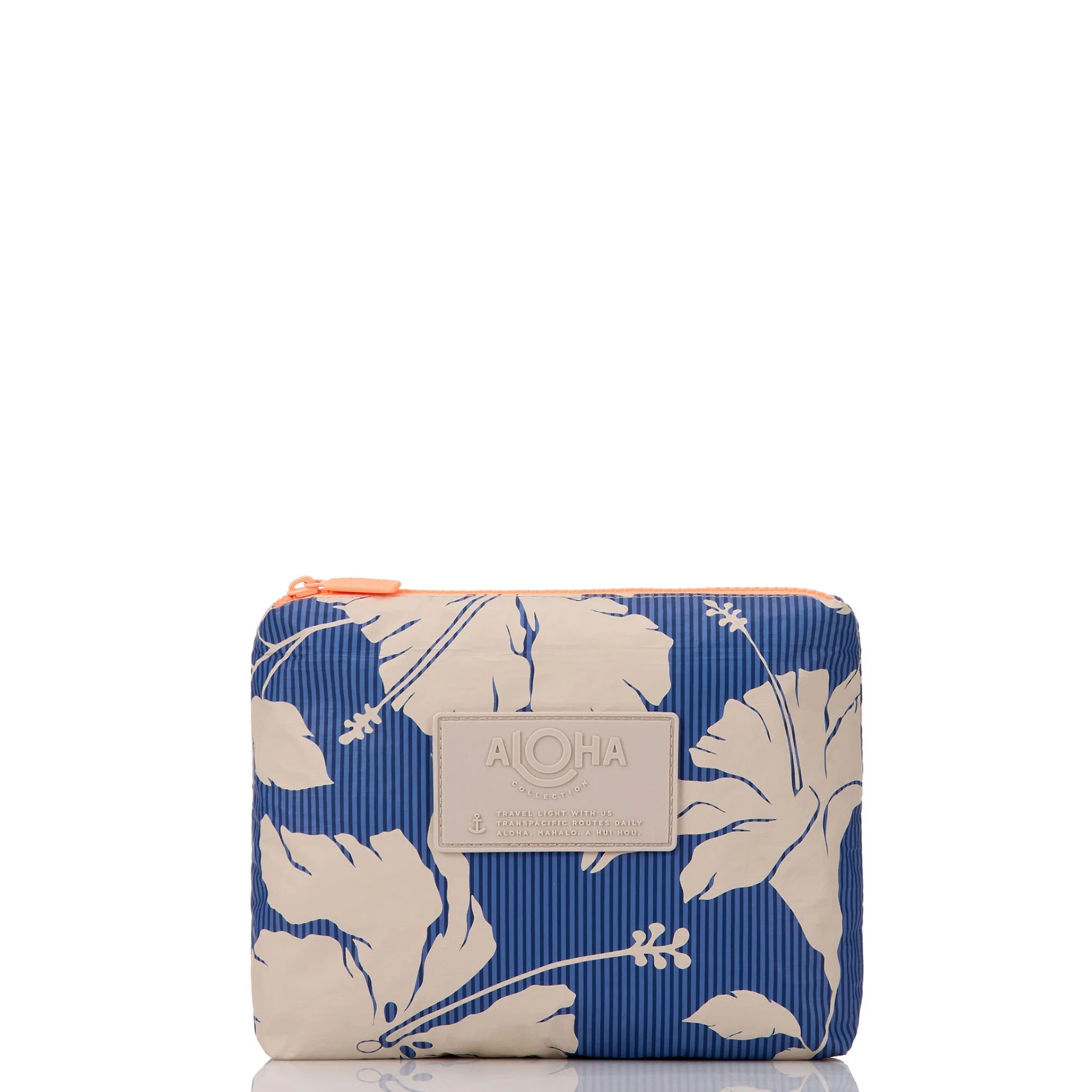 ALOHA Collection Salina Tiny Stripe Small Pouch NAVY