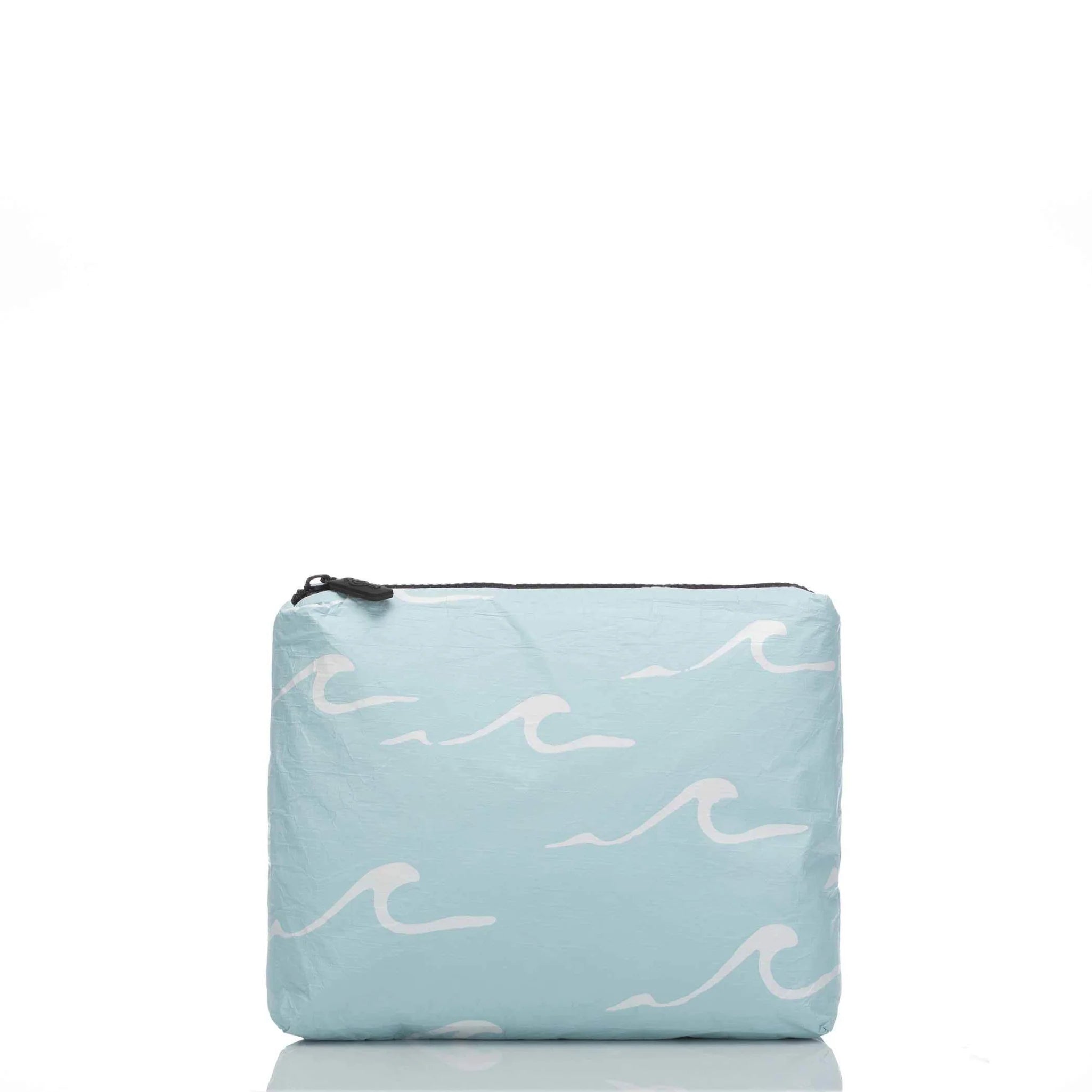ALOHA Collection Seaside Small Pouch WHITE ON LEMU BLUE