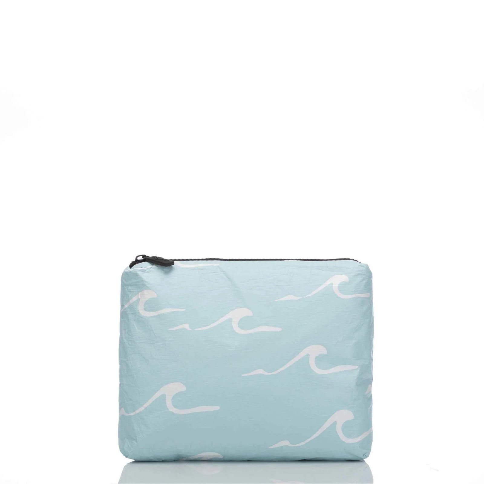 ALOHA Collection Seaside Small Pouch WHITE ON LEMU BLUE
