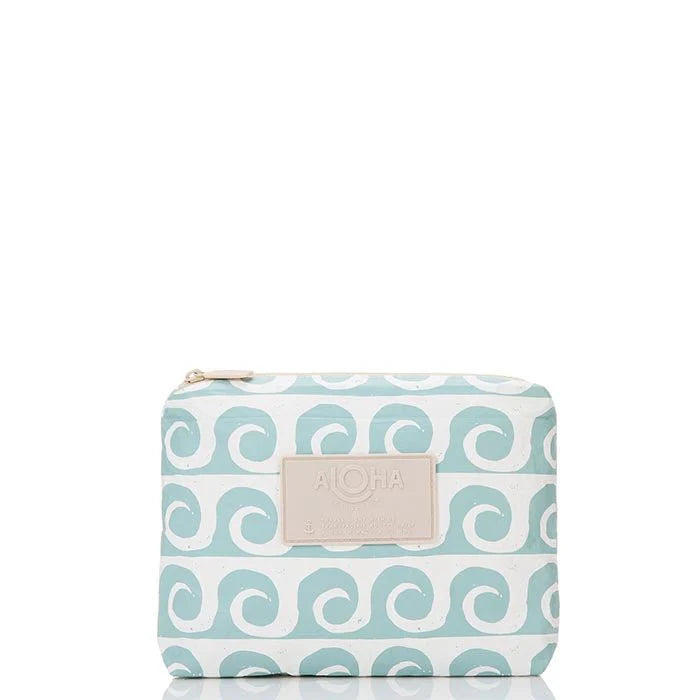 ALOHA Collection Party Wave Small Pouch LOW TIDE