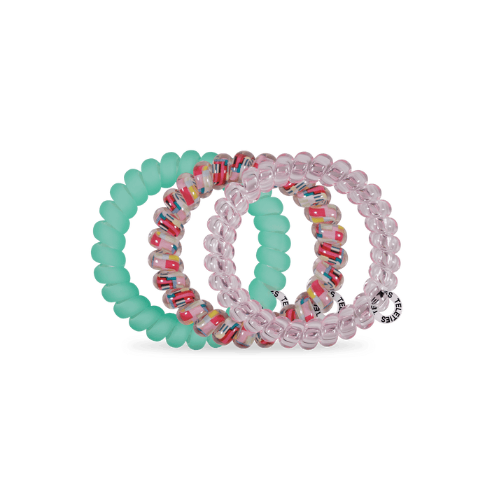 Teleties Large 3-Pack SPRING SPLASH