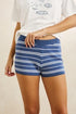 Rhythm W Vista Stripe Knit Short DARK BLUE