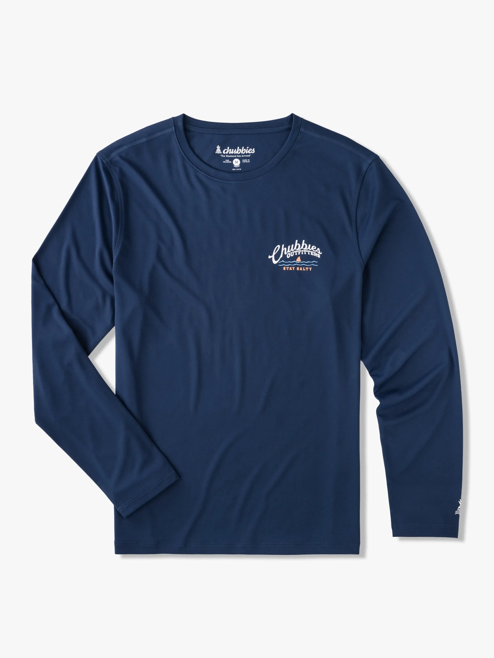 Chubbies M LS Sun Crew THE SURF SKIN