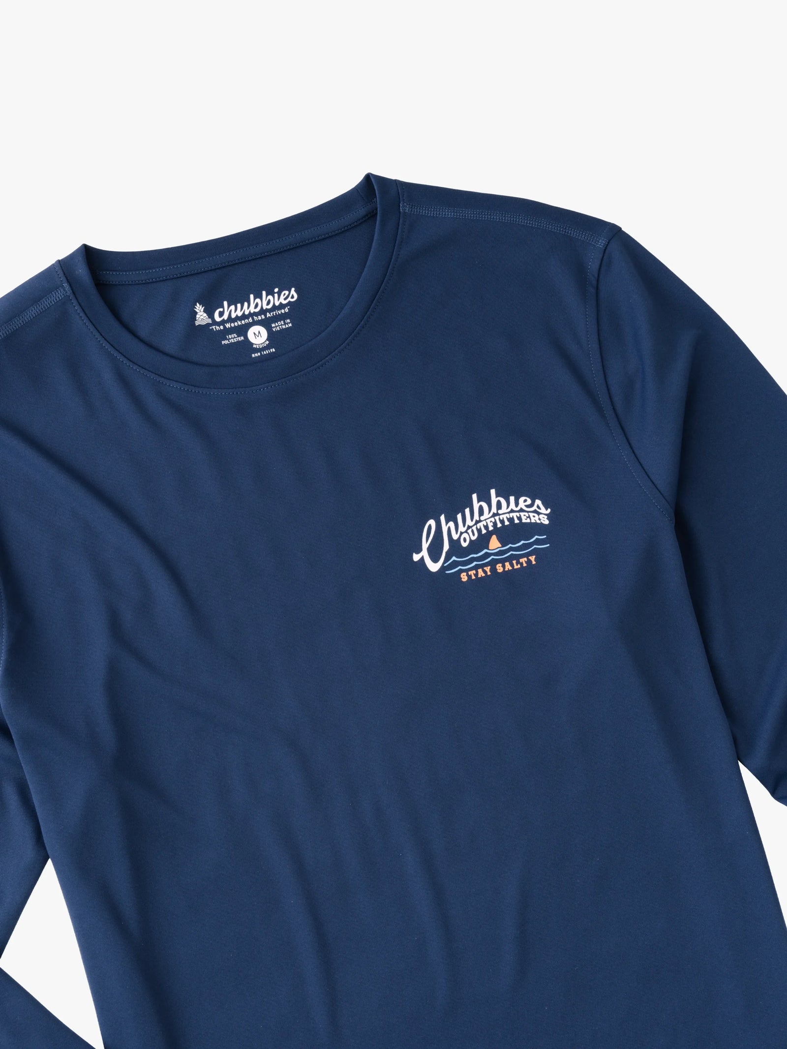 Chubbies M LS Sun Crew THE SURF SKIN