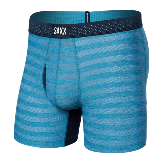 SAXX M Droptemp Boxer Cooling Mesh BLUE MOON HEATHER
