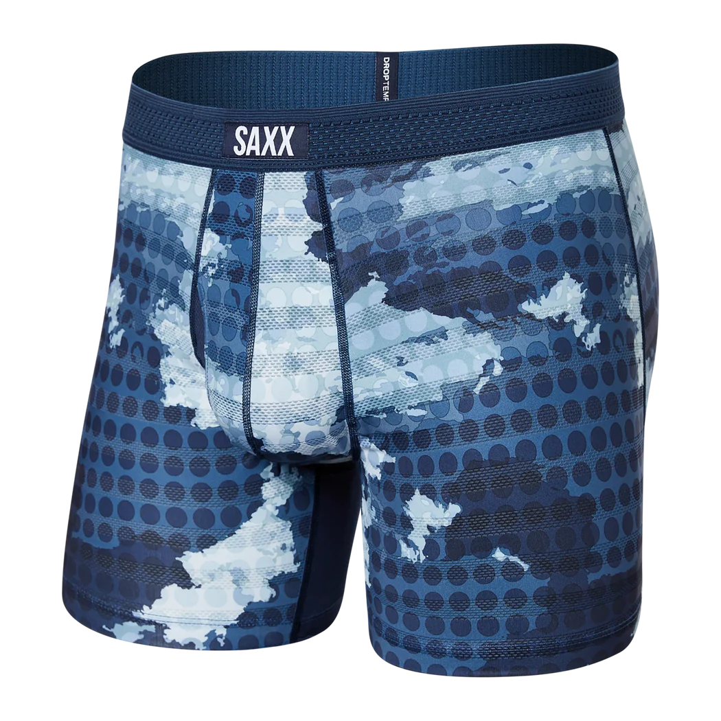 SAXX M Droptemp Boxer Cooling Mesh CLOUD DROP CAMO