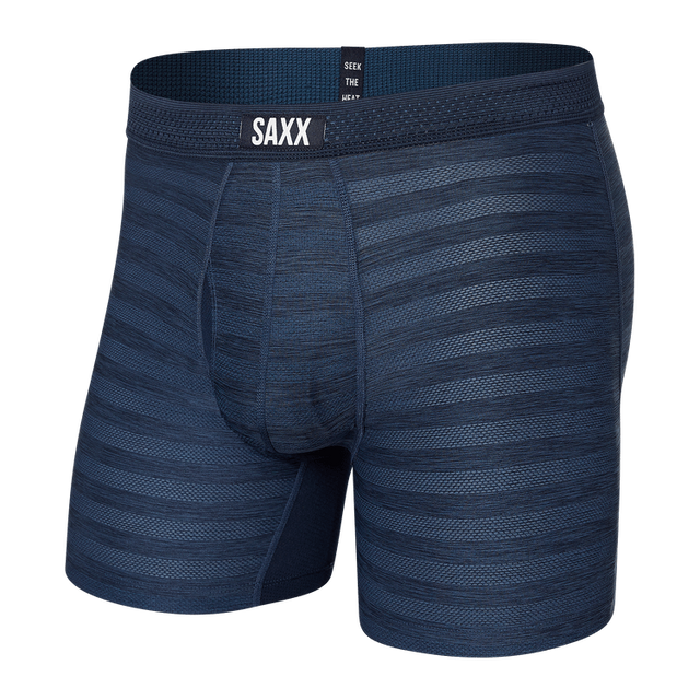 SAXX M Droptemp Boxer DARK HEATHER DENIM