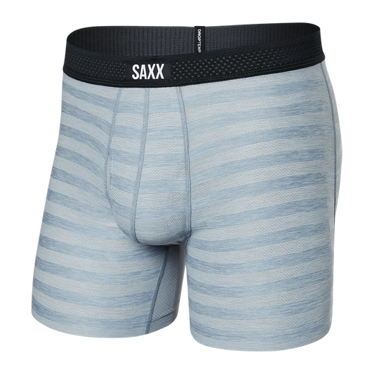 SAXX M Droptemp Boxer Cooling Mesh MID GRAY HEATHER