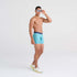 SAXX M Droptemp Boxer Cooling Mesh TROPHY CATCH TURQUOISE