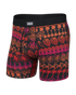SAXX M Daytripper Boxer Brief TROPICAL LINEUP - BLACK