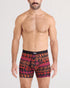 SAXX M Daytripper Boxer Brief TROPICAL LINEUP - BLACK