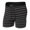 SAXX M Ultra Boxer Brief BLACK CREW STRIPE