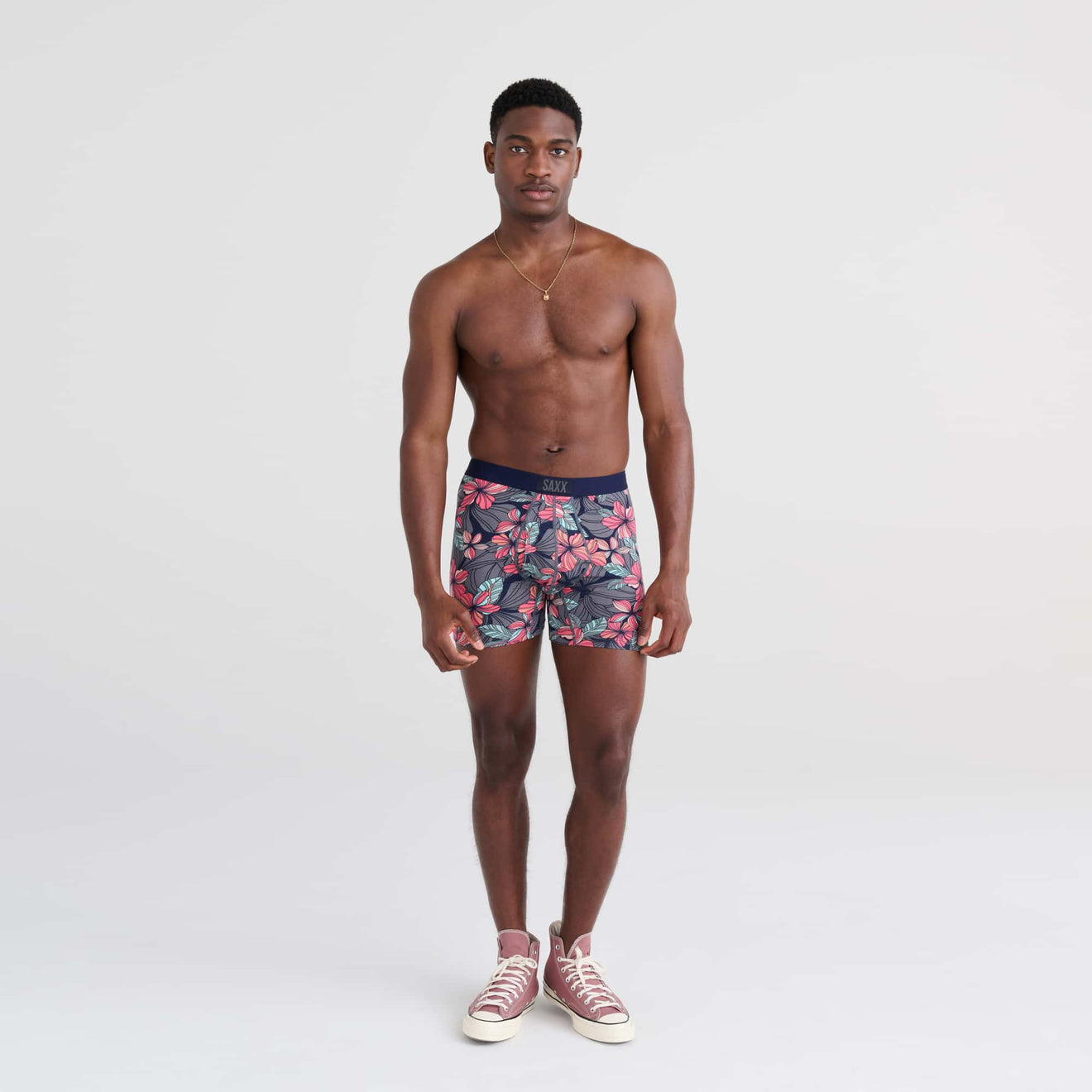 SAXX M Ultra Super Soft Boxer Brief DEEP JUNGLE MARITIME