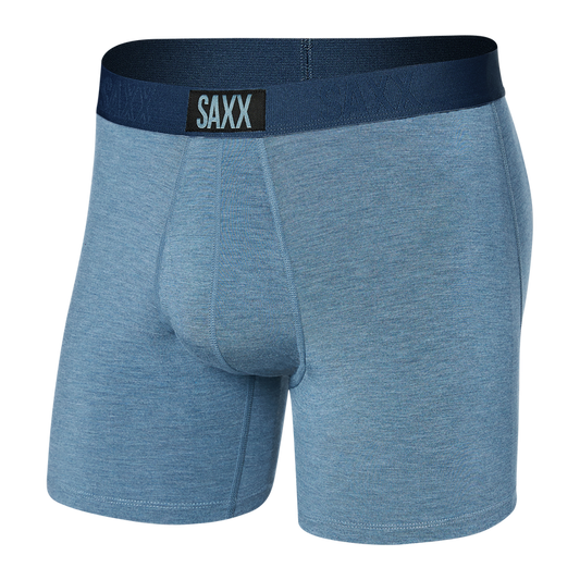 SAXX M Ultra Boxer Brief STONE BLUE HEATHER