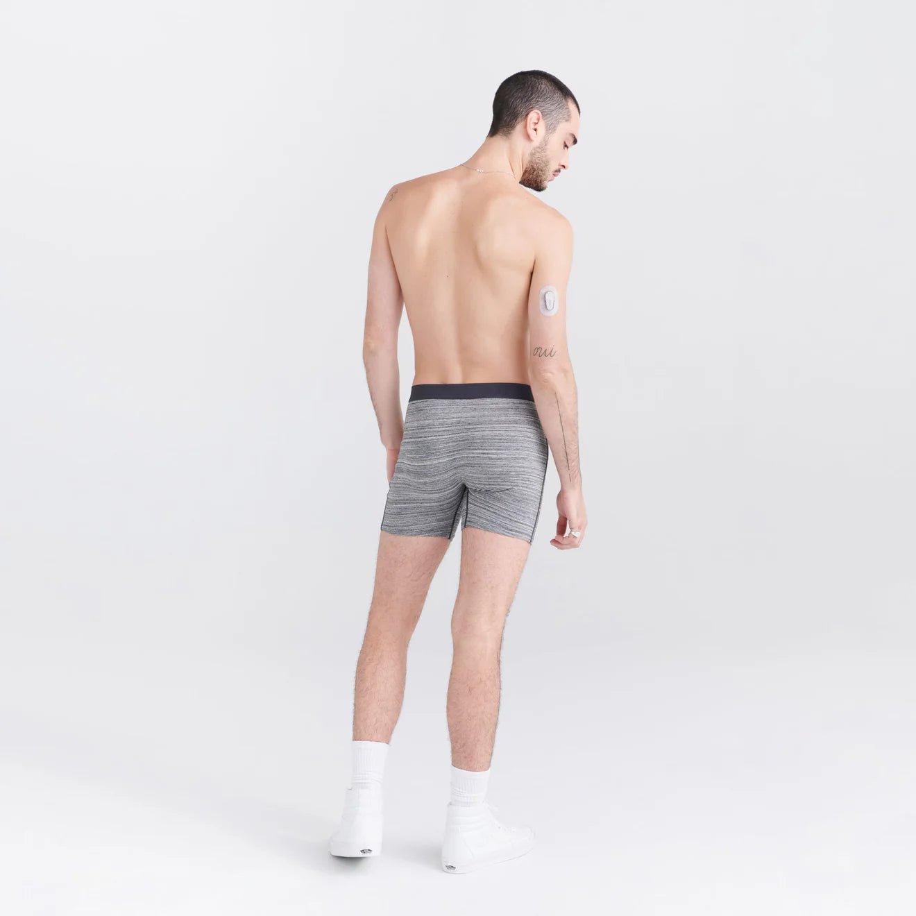 SAXX M Ultra Boxer Brief SPACE HEATHER GRAY